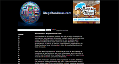 Desktop Screenshot of megabanderas.com